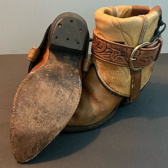 Tony Lama Booties 7 1/2 - Picture 2 of 3